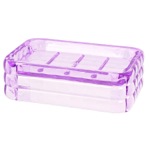 Soap Dish, Gedy GL11-79, Decorative Lilac Soap Holder
